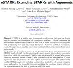 eSTARK: Extending STARKs with Arguments
